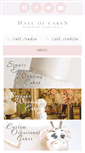Mobile Screenshot of hallofcakes.co.uk